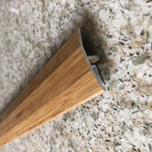 Wholesale Wooden Grain Aluminum Floor Trim High Corrosion Resistance Edge Connective Trim from china suppliers