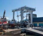 High Efficient Boat Hoist Crane Portable Wireless Controlled