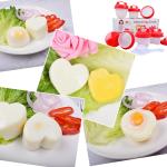 6Pcs Egg Cooker Silicone Household Products Hard Boiled Egg Silicone Cups