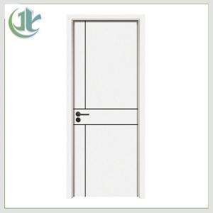 Wholesale Noise Reduction WPC Door With Frame , Hollow Core Bedroom Door 2100mm Length from china suppliers