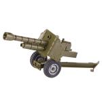 WW2 military weapon mini figures accessories artillery plastic building blocks