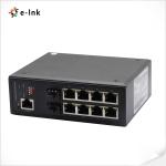 Industrial 8-Port 10/100/1000T 802.3at PoE + 2-Port 100/1000X SFP Managed