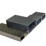 Q195 Q235 Q355 scrap carbon steel pipe black carbon fiber square pipes erw steel
