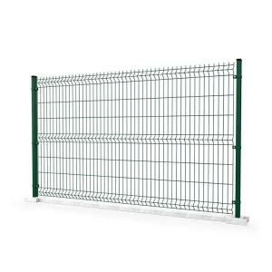 Wholesale Curvy Perimeter Metal 3D Curved Welded Garden Wire Mesh Fence from china suppliers
