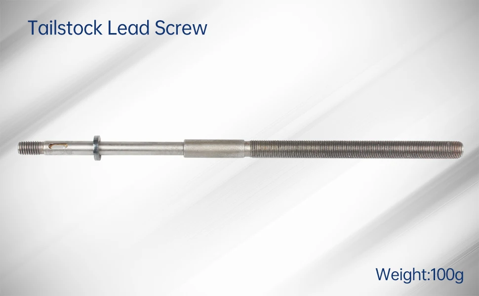 Lead Feed Cross Slide Screw 243mm For WM210V CD210V Lathe Spare Parts