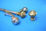 Reinforced Metal Roman Galvanized Pipe Curtain Rod 6.7 Metres