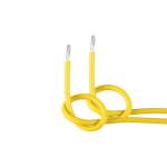 Rubber Coated Insulated Electrical Wire , 20 AWG Stranded Hookup Wire Heat