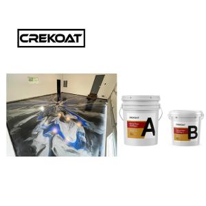 Wholesale Antimicrobial Scratch Resistant Floor Coating No Bubbles Black Epoxy Floor Paint from china suppliers