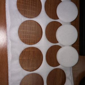 Wholesale Heat And Moisture Exchange HME 9.999% BFE Round Electrostatic Filter Paper Cotton from china suppliers