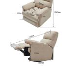 BN Single Fabric Sofa Space Capsule Multifunctional Sofa Single Functional Chair