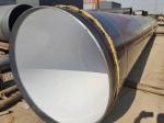 Premium 3PE coating spiral steel pipes with bevelled ends