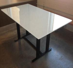 Wholesale EN12150 Certified Silk Screen Printed Table Top for Dining and Living Room Decorations from china suppliers