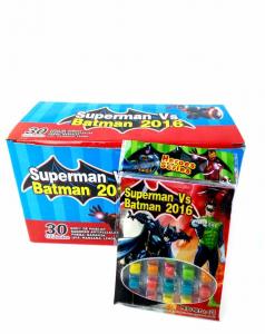 Wholesale Heroes Series-Superman VS Batman Chewy Candy Looks Clolorful Tastes Sweet from china suppliers