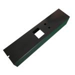 High Precision Carbon Steel TV Bracket with Cold Stamping and OEM Black Powder
