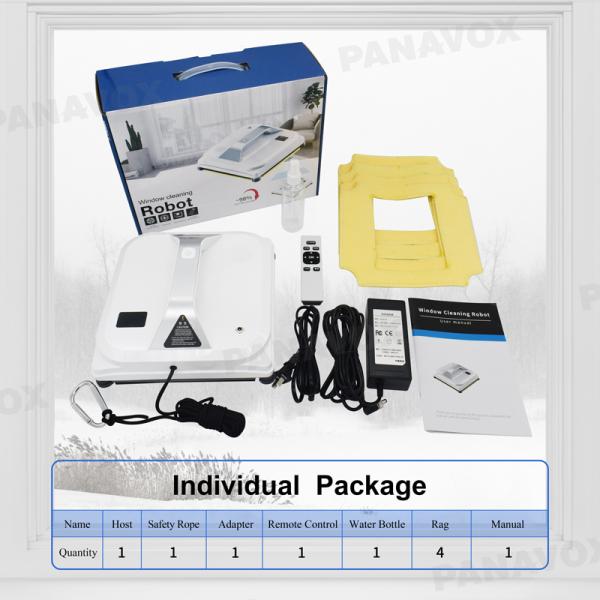 App Controlled Cordless Robot Window Cleaner 2.5min/M2 Glasses Wall Cleaning Robot