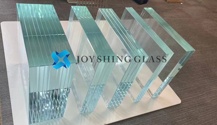 Customized 10.38mm Ultra Clear Laminated Glass For Display Counter
