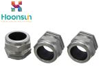 M8 Metric Thread IP68 Cable Connector , Water Resistance Steel Cable Gland