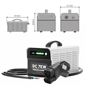 Wholesale Undervoltage Protection 7kW Electric Charging Station for Home E-Mingze Portable DC Fast Car EV Charger from china suppliers