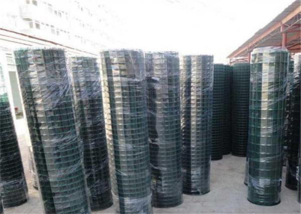 Fencer Wire 16 Gauge Green Vinyl Coated Welded Wire Mesh Size 2 inch X 3 inch (2