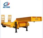 2/3/4 Axles Lowbed 60 80 100 Tons Heavy Duty Lowboy Lowbed Low Loader Trunk Semi