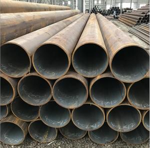Wholesale ASTM A106 Low / Medium Carbon Seamless ERW Welded Steel Line Round Pipe from china suppliers