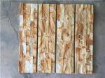 natural stone Tiger Skin Yellow quartzite Wall Stone Cladding WSQ-004 60*15cm