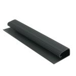 Wire Cover Protector Raceway PVC Half Round Electrical Wire Cable Duct Channel,