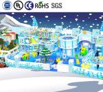 Winter Themed Kids Indoor Playground Slide Park Mazes Amusement Equipment