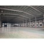 Large Span Prefab Steel Structure Hangar Factory , High Strength Metal Hangar