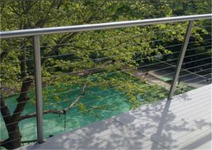 Wholesale Professional Diy Stainless Steel Wire Rope Balustrade For Sports Centers from china suppliers
