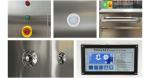 Auto Sliding Door Cargo Air Shower | 1950x2000x2180mm | Powder-Coated 201