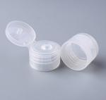 Ribbed Screw Cosmetic Bottle Caps Transparent 20/410 24/410