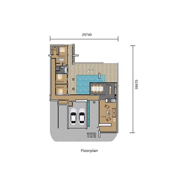 Custom Prebuilt Steel Structure Modular Homes - Advanced Light Gauge Steel Framing