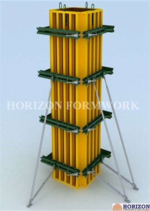 Concrete column formwork, Adjustable Column formwork, shuttering, vertical formwork