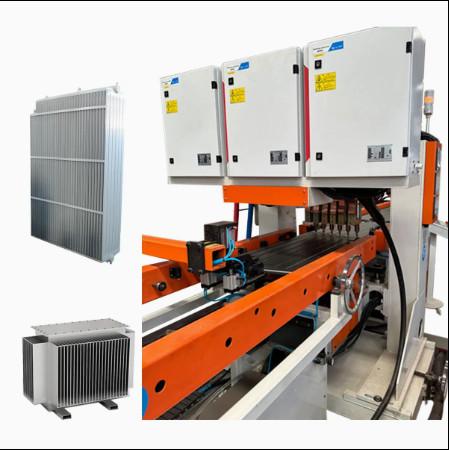 Transformer Radiator Fin Production Line PLC Control Steel Panel Radiator