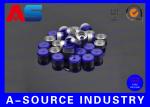 Color Reb White Blue Flip Off Cap Bottle Screw Caps Engraved With Custom Logo