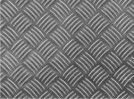Sliver AA3003/ AA 5052 Aluminium Checker Plate Sheet For Anti - Slipping Floor