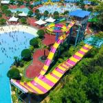 Large Water Park Equipment Fiberglass Adult Water Slide for Theme Park Water