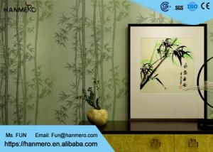 Wholesale Wet Embossing Moisture - Proof Non woven Wallpaper With Bamboo Pattern from china suppliers
