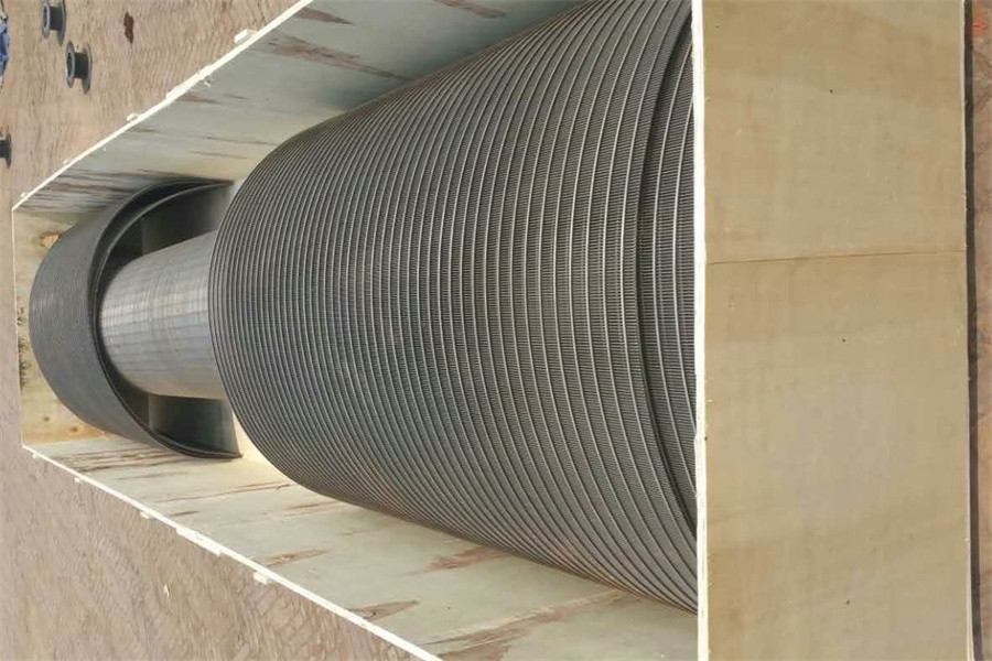 Profile Wedge Wire Wastewater Drum Screen Arc 120 Degree Non Clogging
