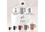 Black Color Double Wall Coffee Plunger Ss French Press Coffee Maker 27/34/51oz