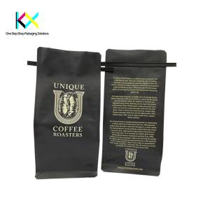 Wholesale Black Rotogravure Printed Pouches For Coffee With Tin Tie Light Resist from china suppliers