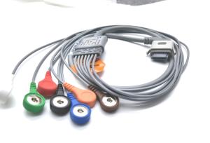 Wholesale Biomedical BI9800 Holter ECG Cable 7 Leads TPU AHA from china suppliers