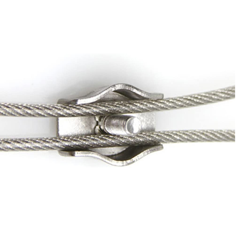 Simplex SS304 Wire Rope Fastening Clip in Silvery for Rigging Hardware