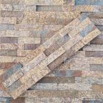 natural stone Tiger Skin Yellow quartzite Wall Stone Cladding WSQ-004 60*15cm
