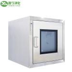 Stainless Steel Pass Box External Door / Embedded Door Cleanroom Pass Box