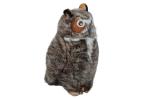 Eco Friendly Owl Stuffed Animal Customized Color For House Decoration