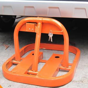 Wholesale Orange Cold Roll Steel Manual Car Parking Lock O Shaped from china suppliers