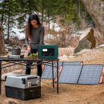 1000W car camping outdoor solar generator portable power station