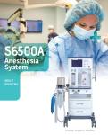 Adult And Pediatric General Anesthesia Machine S6500A Anaesthesia Ventilator